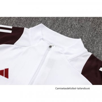 Chandal de Sudadera del Bayern Munich Nino 2024-2025 Blanco