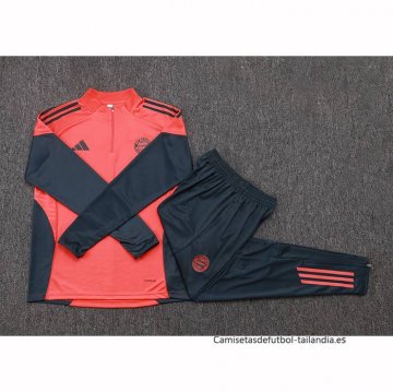 Chandal de Sudadera del Bayern Munich Nino 2025-2026 Naranja
