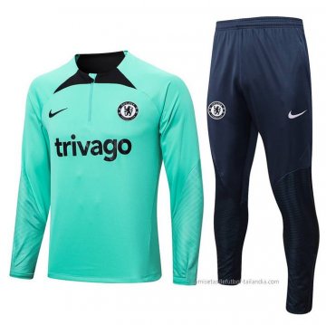 Chandal de Sudadera del Chelsea 2022-2023 Verde Chandal de Sudadera del Chelsea 2022-2023 Verde