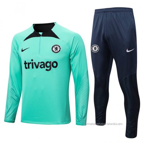 Chandal de Sudadera del Chelsea 2022-2023 Verde - Haga un click en la imagen para cerrar