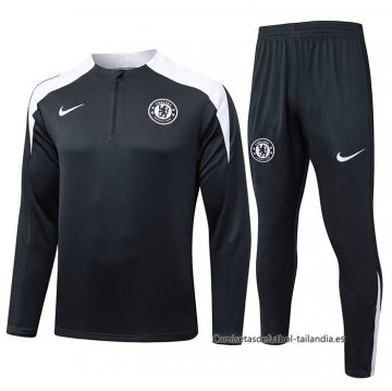 Chandal de Sudadera del Chelsea 2025-2026 Negro Chandal de Sudadera del Chelsea 2025-2026 Negro