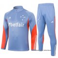 Chandal de Sudadera del Cruzeiro 2024-2025 Gris