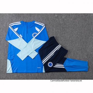 Chandal de Sudadera del Cruzeiro 2026-2027 Azul