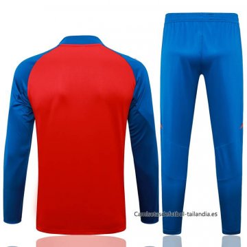 Chandal de Sudadera del Espana 2024-2025 Rojo