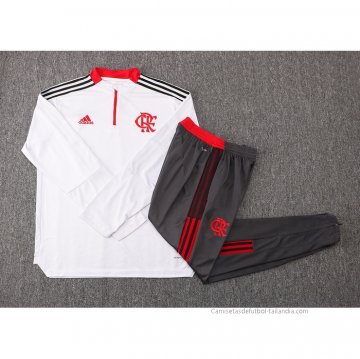 Chandal de Sudadera del Flamengo 2021-2022 Blanco