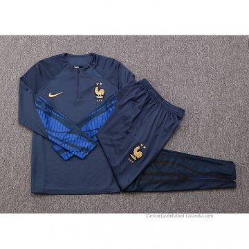 Chandal de Sudadera del Francia 2022-2023 Azul