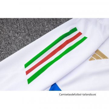 Chandal de Sudadera del Italia 2024-2025 Blanco