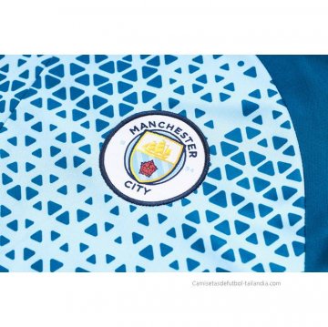 Chandal de Sudadera del Manchester City 2023-2024 Azul