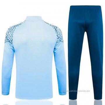 Chandal de Sudadera del Manchester City 2023-2024 Azul