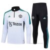 Chandal de Sudadera del Manchester United 2023-2024 Blanco Chandal de Sudadera del Manchester United 2023-2024 Blanco