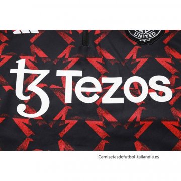 Chandal de Sudadera del Manchester United 2024-2025 Rojo