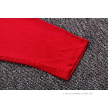 Chandal de Sudadera del Manchester United Nino 2022-2023 Rojo