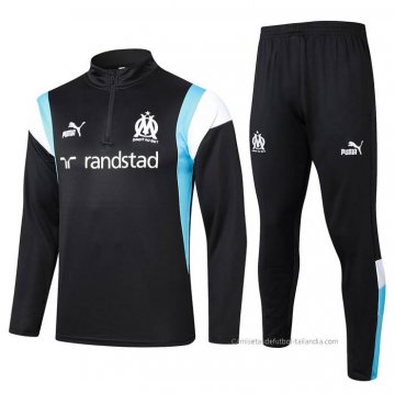 Chandal de Sudadera del Olympique Marsella 2023-2024 Negro Chandal de Sudadera del Olympique Marsella 2023-2024 Negro