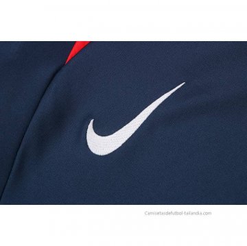 Chandal de Sudadera del Paris Saint-Germain 2022-2023 Azul Oscuro