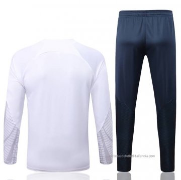 Chandal de Sudadera del Paris Saint-Germain 2022-2023 Blanco