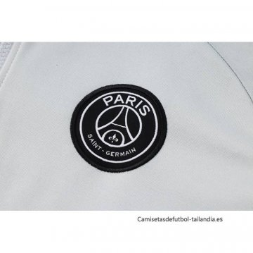 Chandal de Sudadera del Paris Saint-Germain 2024-2025 Gris