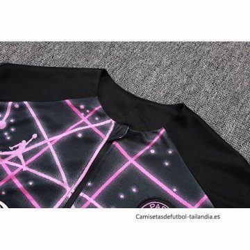 Chandal de Sudadera del Paris Saint-Germain 2025-2026 Negro Rosa
