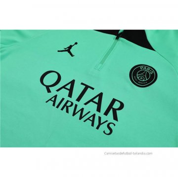 Chandal de Sudadera del Paris Saint-Germain Jordan 2022-2023 Verde