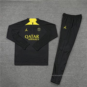 Chandal de Sudadera del Paris Saint-Germain Jordan 2022-2023 Negro