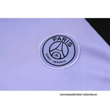 Chandal de Sudadera del Paris Saint-Germain Nino 2023-2024 Violeta Claro