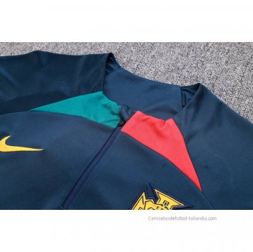 Chandal de Sudadera del Portugal 2023-2024 Azul