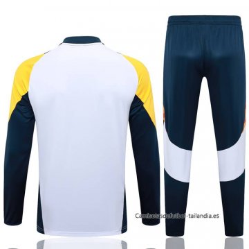 Chandal de Sudadera del Real Madrid 2024-2025 Blanco