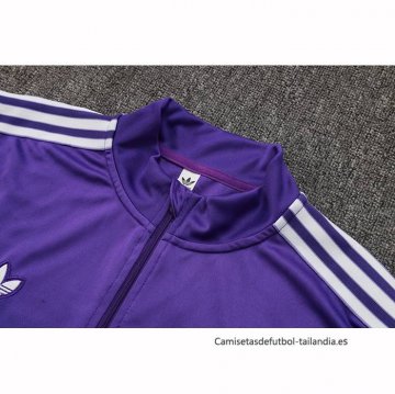 Chandal de Sudadera del Real Madrid 2025-2026 Purpura