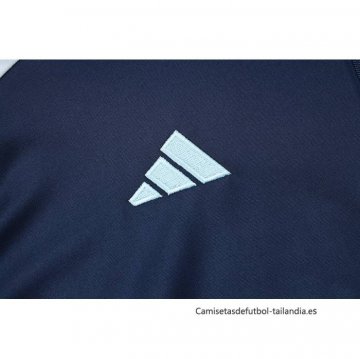 Chandal de Sudadera del Real Madrid Nino 2024-2025 Azul