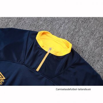 Chandal de Sudadera del Santos Nino 2025-2026 Azul
