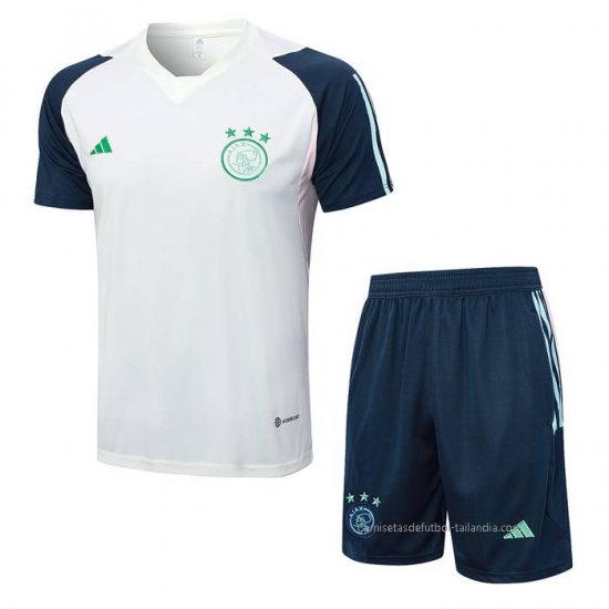 Chandal del Ajax Manga Corta 2023-2024 Verde - Pantalon Corto - Haga un click en la imagen para cerrar