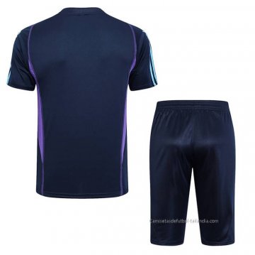 Chandal del Argentina Manga Corta 2023-2024 Azul - Pantalon Corto
