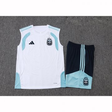 Chandal del Argentina Sin Mangas 2025-2026 Blanco
