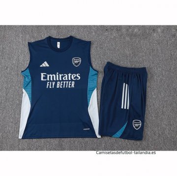 Chandal del Arsenal Sin Mangas 2025-2026 Azul Blanco