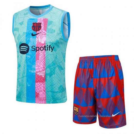 Chandal del Barcelona Sin Mangas 2023-2024 Azul - Haga un click en la imagen para cerrar
