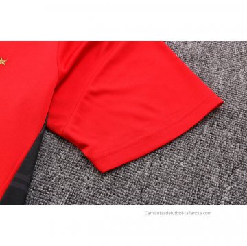 Chandal del Bayern Munich Manga Corta 2022-2023 Rojo - Pantalon Corto