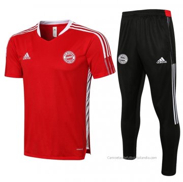 Chandal del Bayern Munich Manga Corta 2021-2022 Rojo Chandal del Bayern Munich Manga Corta 2021-2022 Rojo