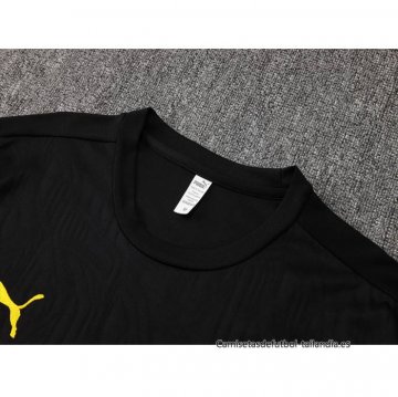 Chandal del Borussia Dortmund Manga Corta 2024-2025 Negro - Pantalon Corto