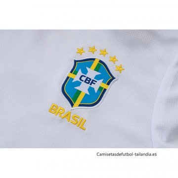 Chandal del Brasil Manga Corta 2026-2027 Blanco - Pantalon Corto