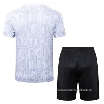 Chandal del Chelsea Manga Corta 2025-2026 Blanco - Pantalon Corto