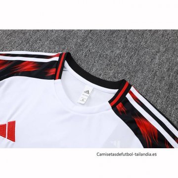Chandal del Flamengo Manga Corta 2025-2026 Blanco - Pantalon Corto