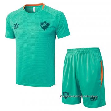 Chandal del Fluminense Manga Corta 2025-2026 Verde - Pantalon Corto Chandal del Fluminense Manga Corta 2025-2026 Verde - Pantalon Corto
