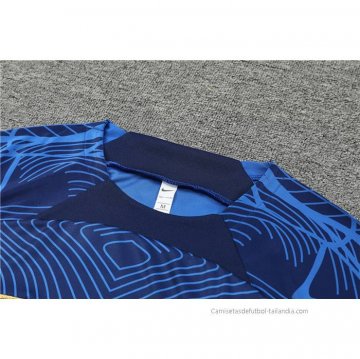 Chandal del Francia Manga Corta 2022-2023 Azul Oscuro - Pantalon Corto