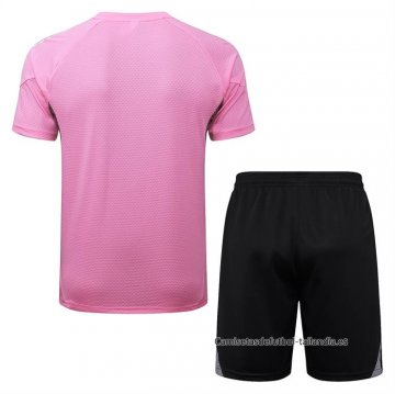 Chandal del Inter Miami Manga Corta 2025-2026 Rosa - Pantalon Corto