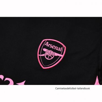 Chandal del Inter Miami Sin Mangas 2025-2026 Negro Rosa