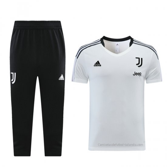 Chandal del Juventus Manga Corta 2021-2022 Blanco - Haga un click en la imagen para cerrar