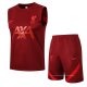 Chandal del Liverpool Sin Mangas 2021-2022 Rojo