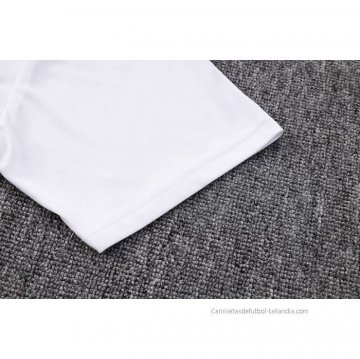 Chandal del Paris Saint-Germain Jordan Manga Corta 2023-2024 Blanco - Pantalon Corto