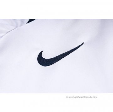 Chandal del Paris Saint-Germain Manga Corta 2023-2024 Blanco - Pantalon Corto