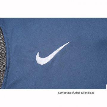 Chandal del Paris Saint-Germain Sin Mangas 2025-2026 Gris