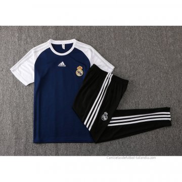 Chandal del Real Madrid Manga Corta 2021-2022 Azul